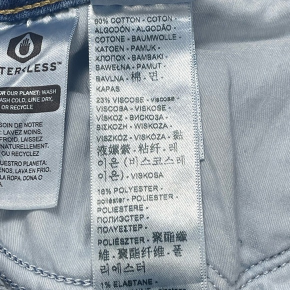 Abercrombie & Fitch The Mom High Rise Jeans - Blue Size 28 - Picture 8 of 11